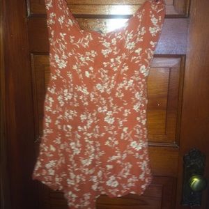 Forever 21 orange romper